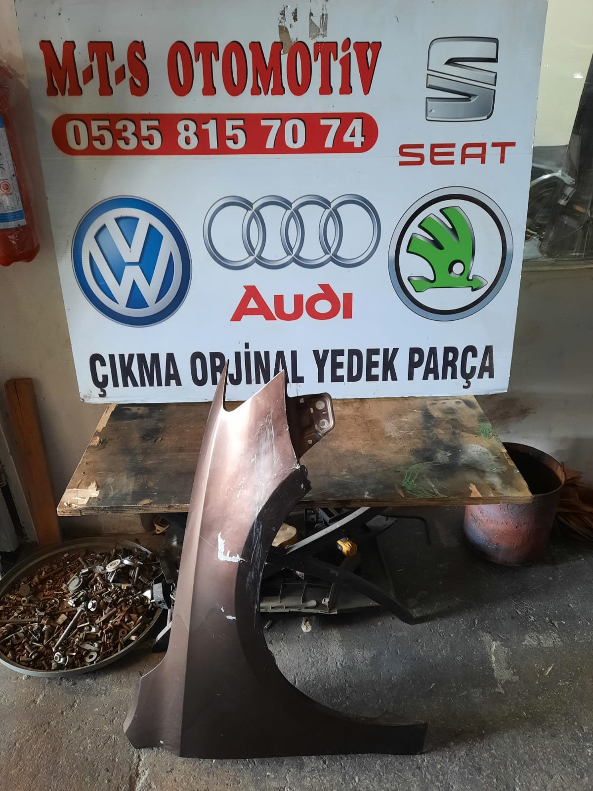 2011-2020 volkswagen jetta sağ ön çamurluk